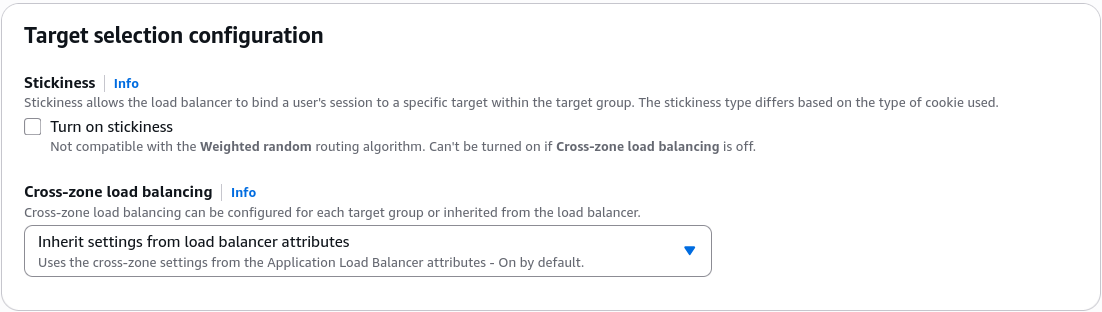 ALB Cross-Zone LB