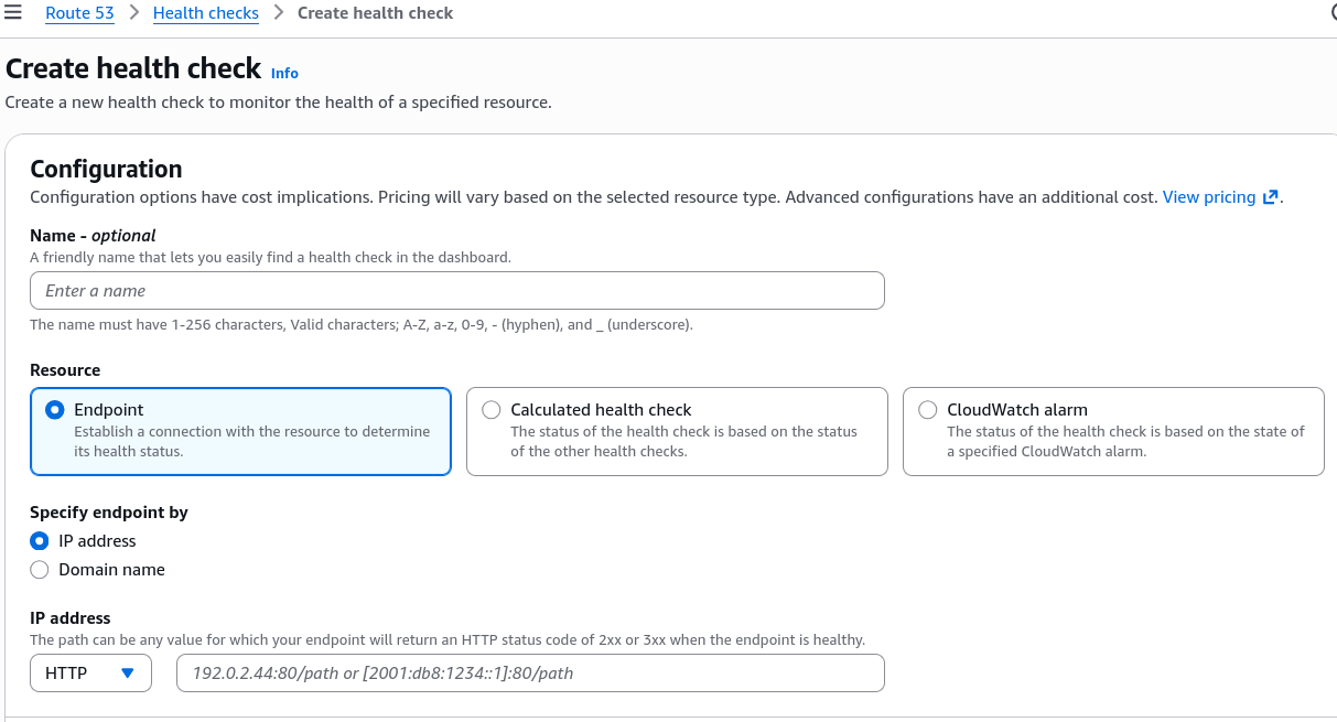 Create a health check wizard