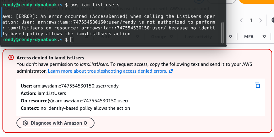 Permission consistency