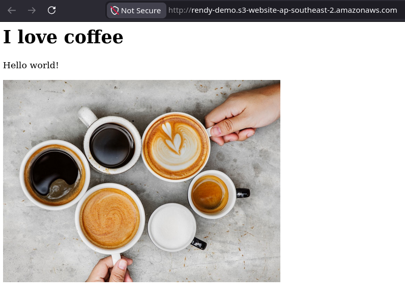 S3 Static Website Hosting